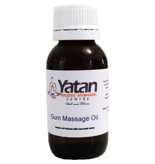 Ayurvedic Gum Massage Oil How to Treat Receding Gums, Bad Breathe
