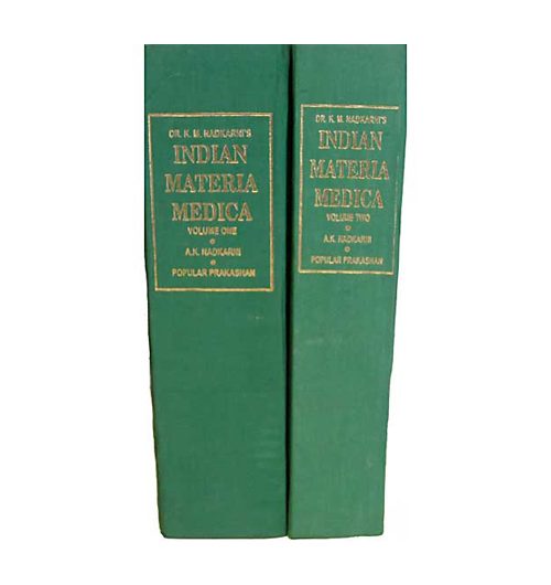 Indian Materia Medica - Vol 1 and 2