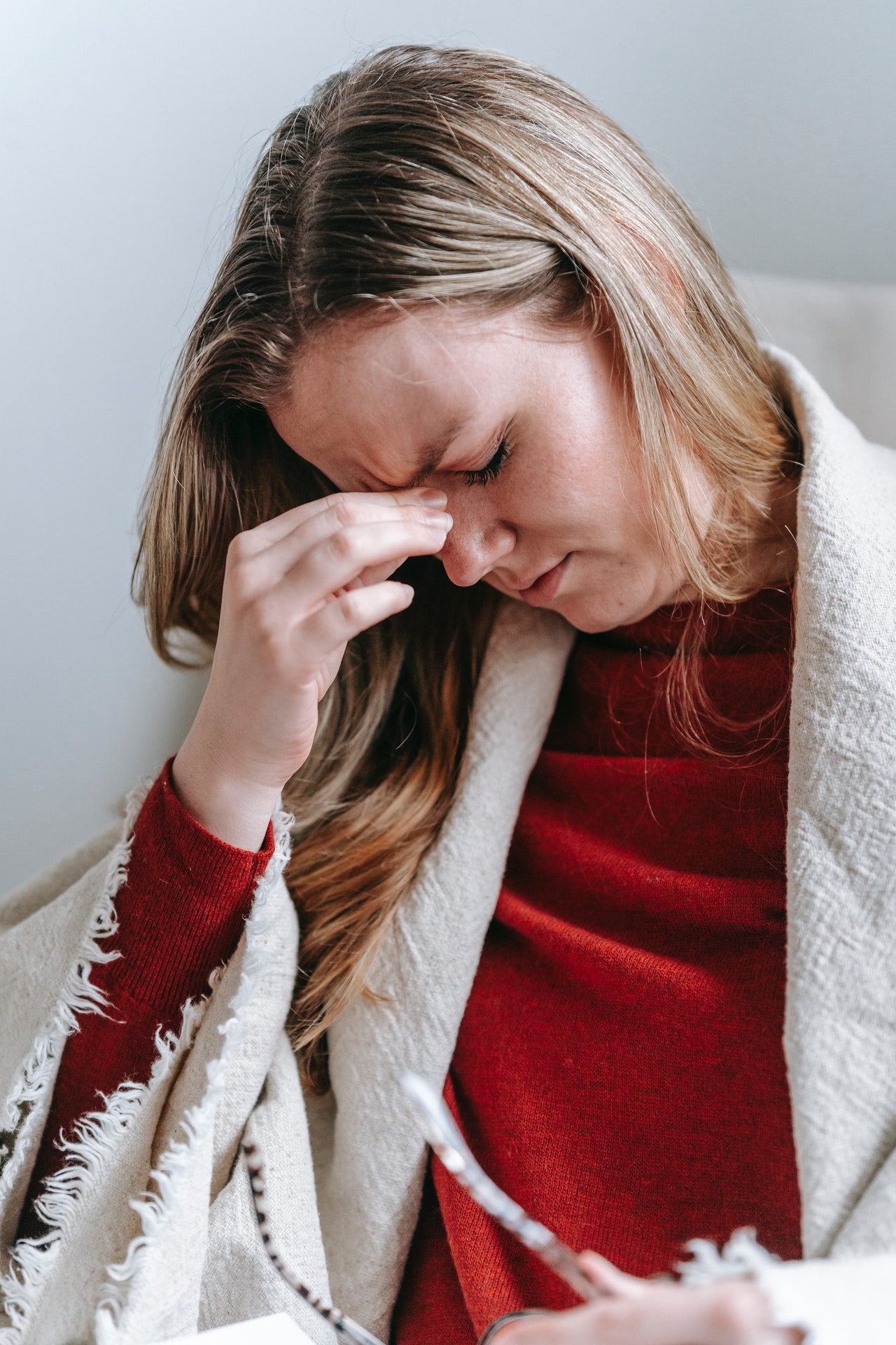 woman stressed