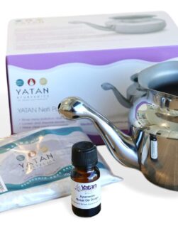 Yatan Neti Pot Kit for Saline Nasal Clea…